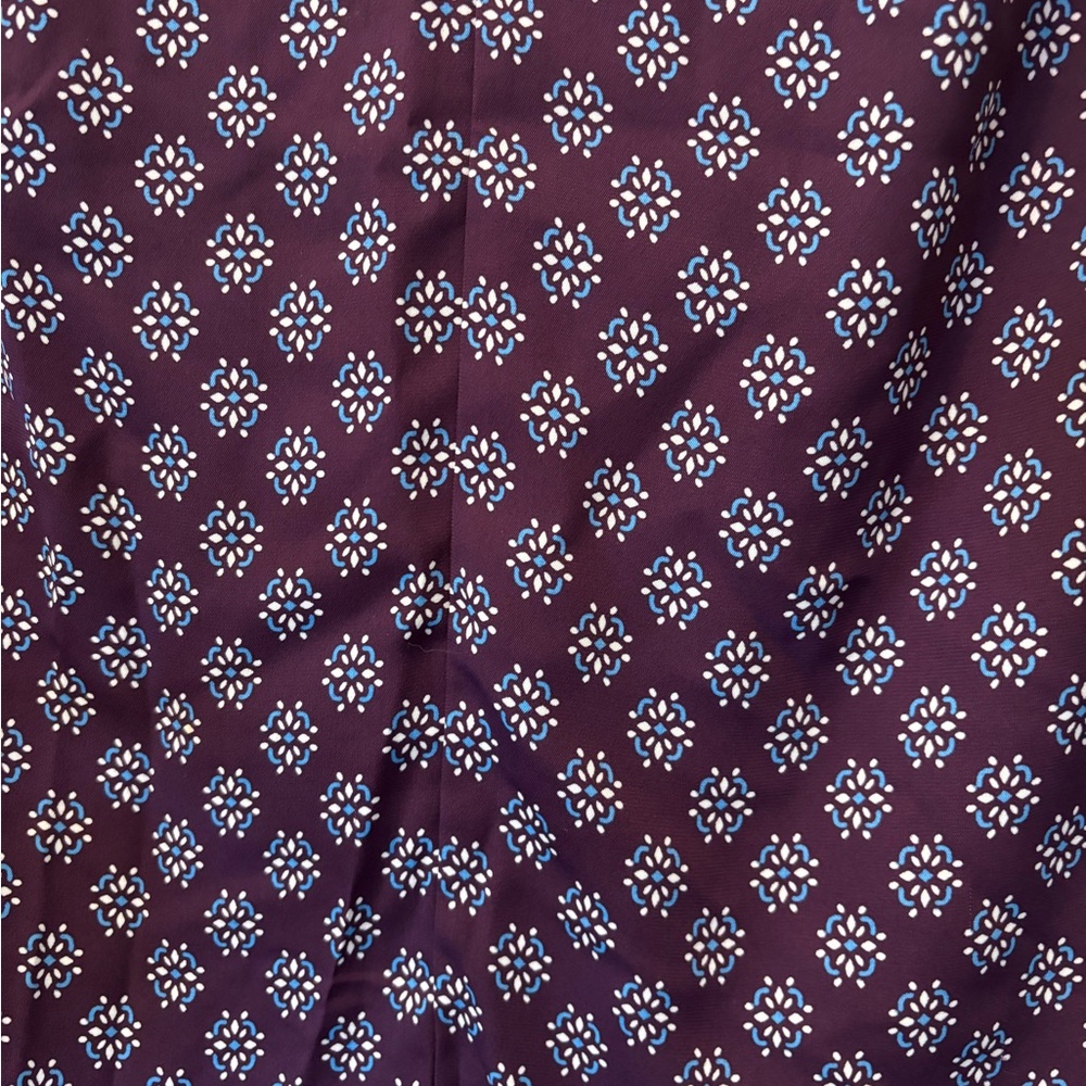 41 Hawthorn Geometric Plum Blouse - Picture 5 of 10